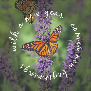 Happy New Beginnings 2020 from Tasmanian Lavender Gifts